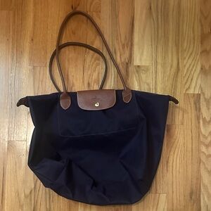 Longchamp Elegant dark purple Tote Bag